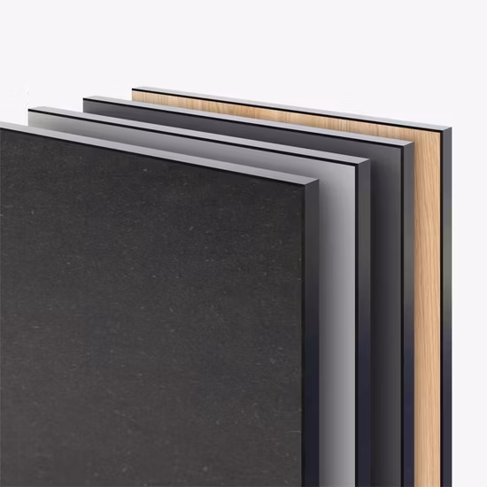 Tablero de partición de inodoro HPL compacto de resina fenólica natural impermeable comercial Debo 12 mm