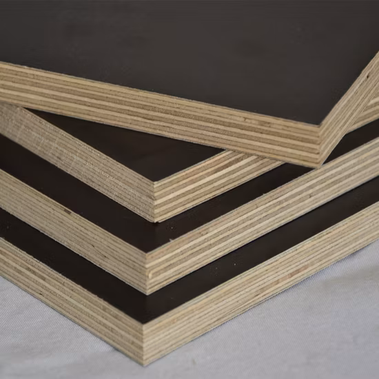 Fabricante de tableros de resina fenólica de madera contrachapada para pisos de contenedores de paneles de encofrado con revestimiento de película